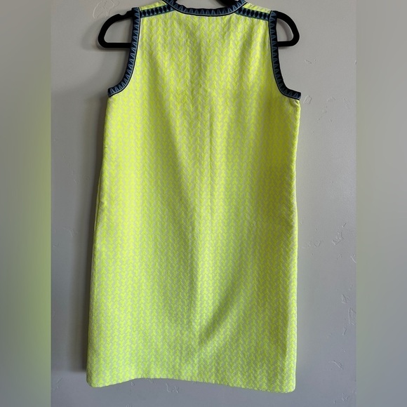 J crew neon shift dress size 0 - Picture 4 of 8